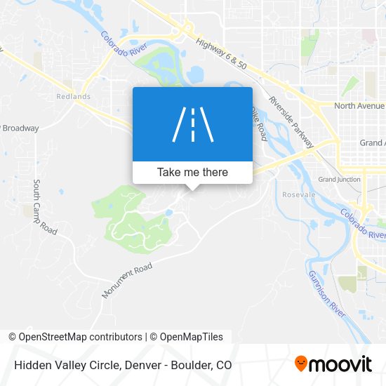 Hidden Valley Circle map