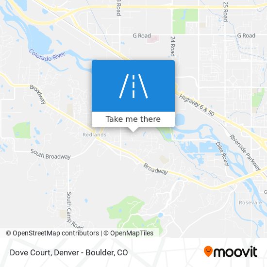 Mapa de Dove Court