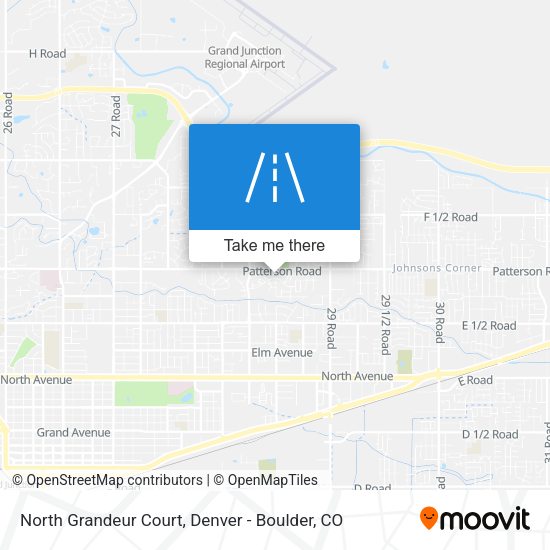 North Grandeur Court map