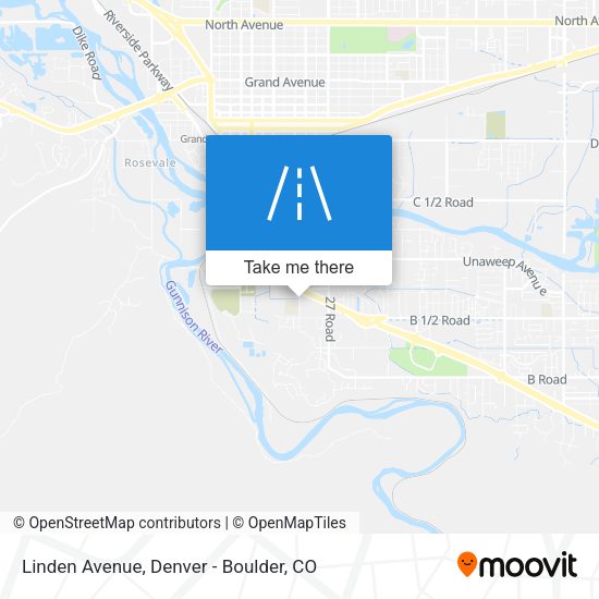 Mapa de Linden Avenue