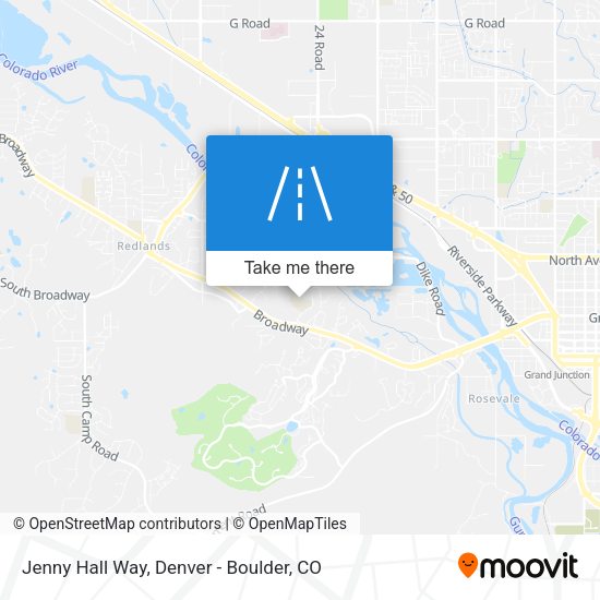 Mapa de Jenny Hall Way