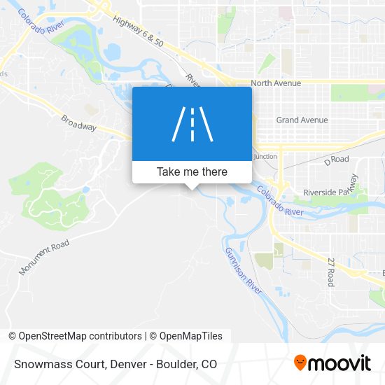 Snowmass Court map