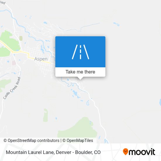 Mountain Laurel Lane map