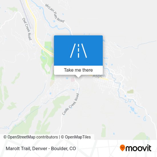 Marolt Trail map