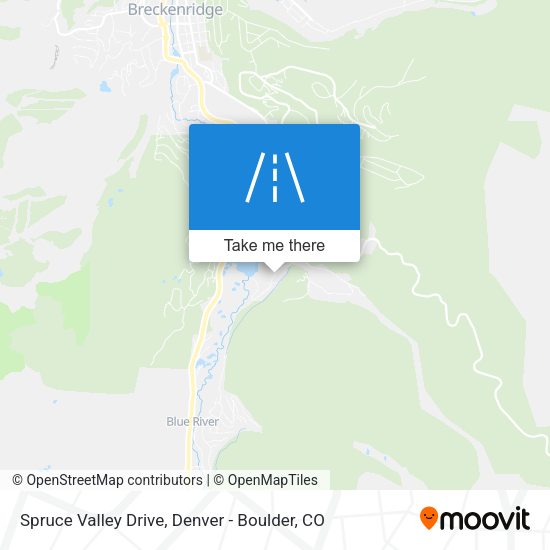Spruce Valley Drive map