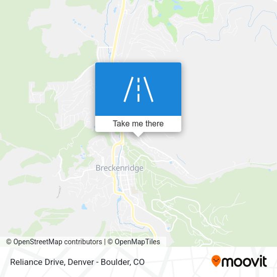 Mapa de Reliance Drive