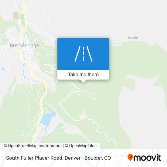 South Fuller Placer Road map