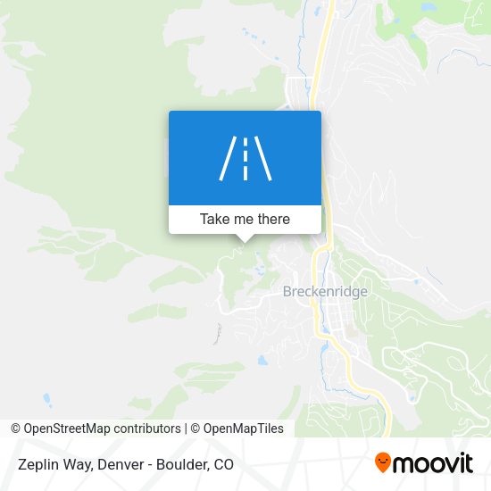 Mapa de Zeplin Way