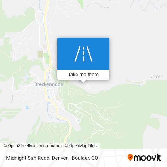 Mapa de Midnight Sun Road