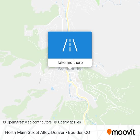 Mapa de North Main Street Alley