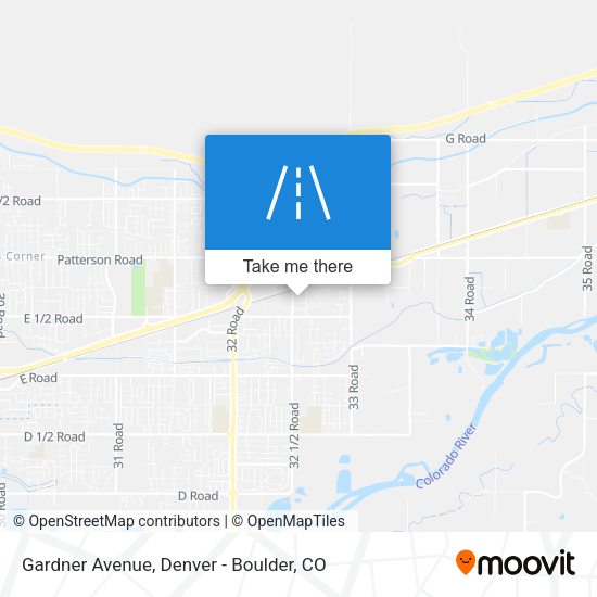 Mapa de Gardner Avenue
