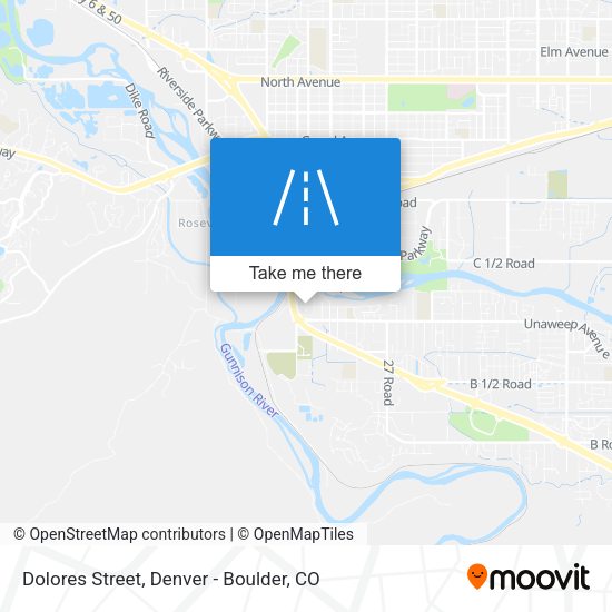 Mapa de Dolores Street
