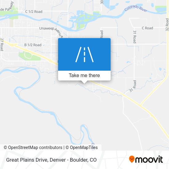 Great Plains Drive map