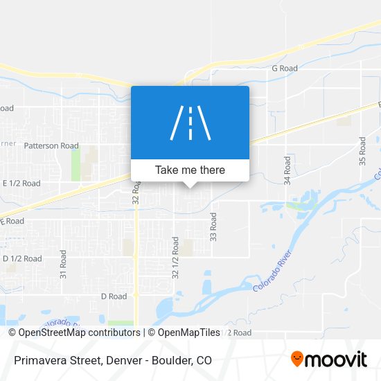 Primavera Street map
