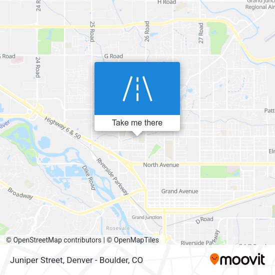 Mapa de Juniper Street