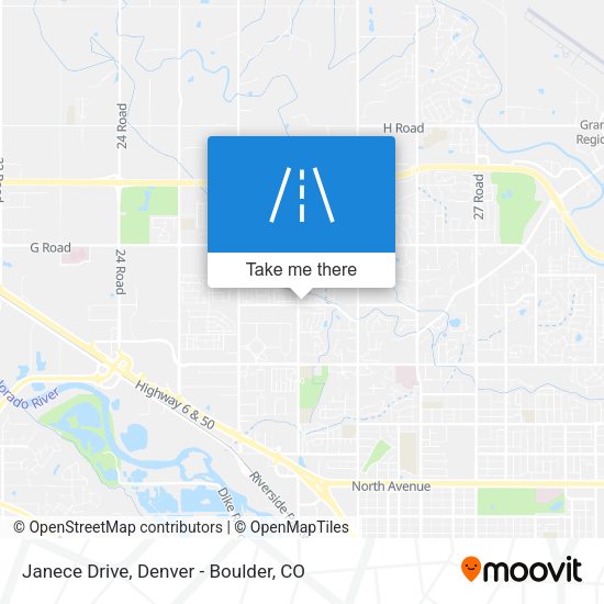 Janece Drive map