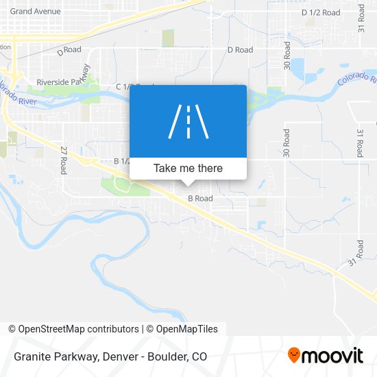Granite Parkway map
