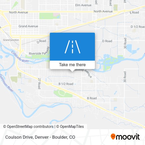 Coulson Drive map