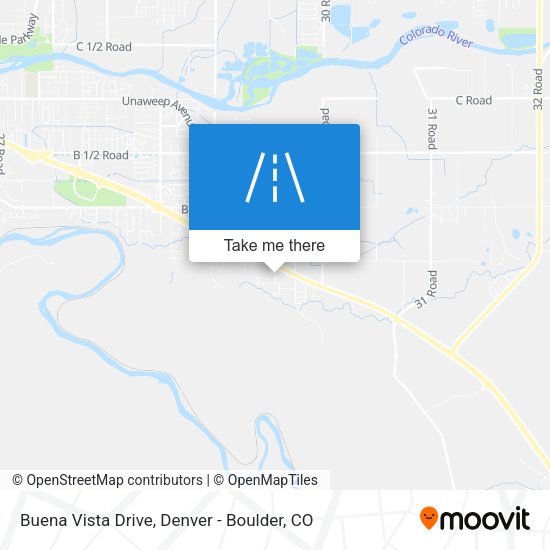 Buena Vista Drive map