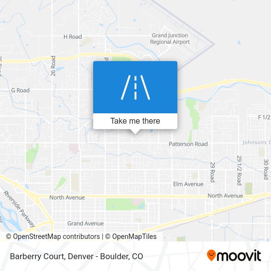 Barberry Court map