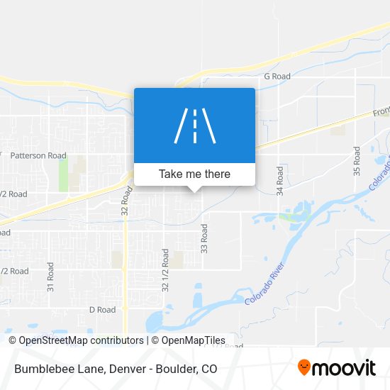 Mapa de Bumblebee Lane