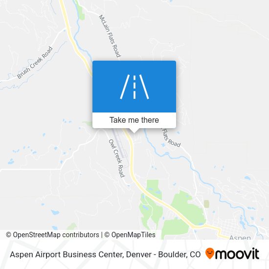 Mapa de Aspen Airport Business Center