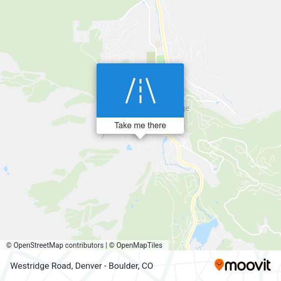 Westridge Road map