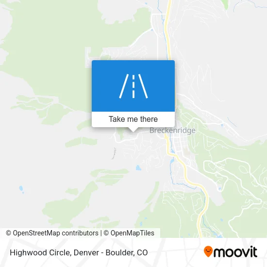 Highwood Circle map