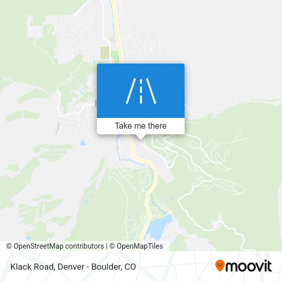 Mapa de Klack Road