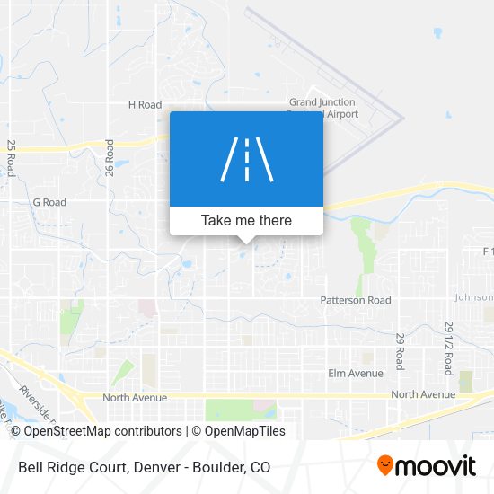 Bell Ridge Court map
