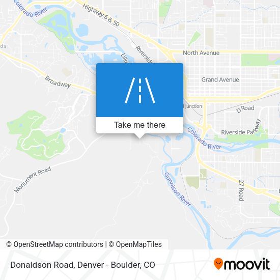 Mapa de Donaldson Road