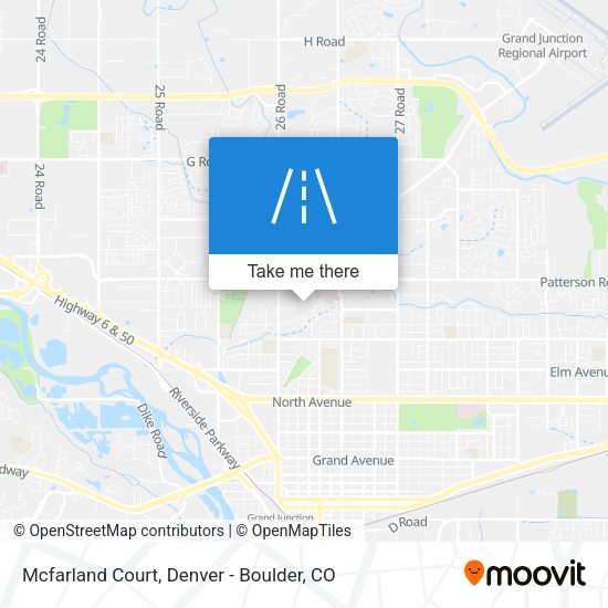 Mcfarland Court map