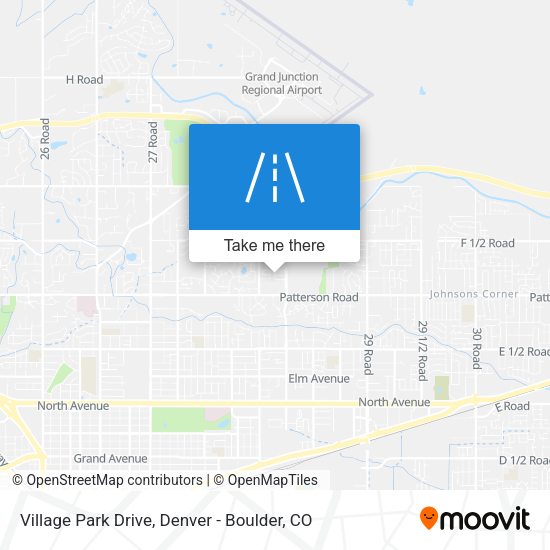 Village Park Drive map
