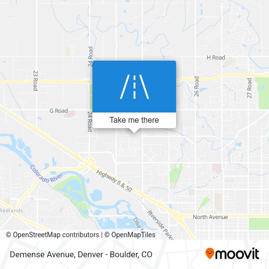 Mapa de Demense Avenue