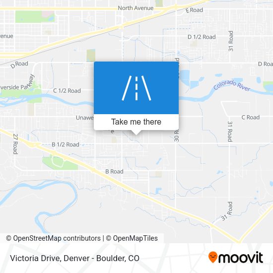 Victoria Drive map