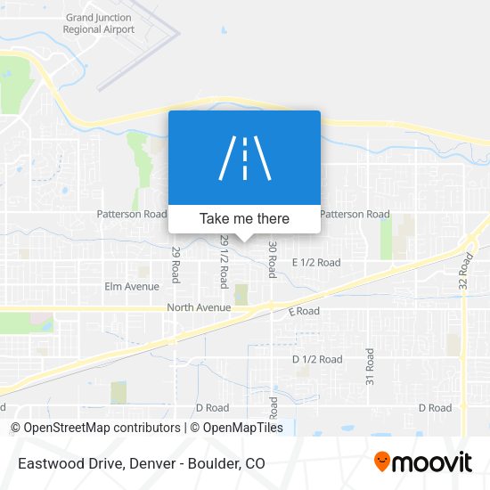 Eastwood Drive map