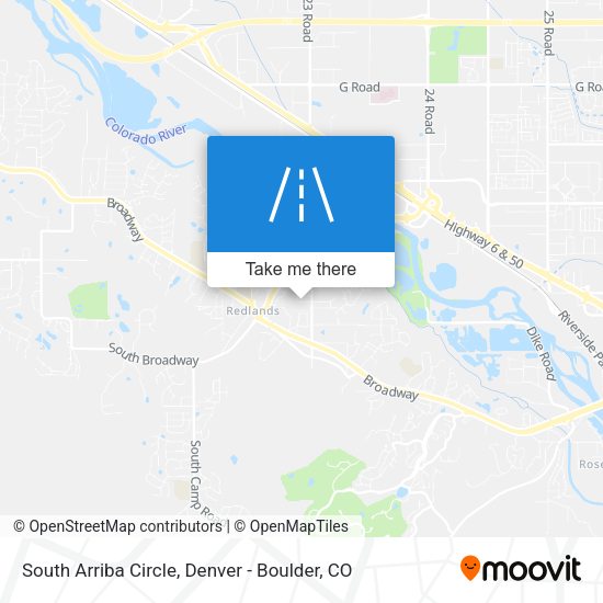 Mapa de South Arriba Circle