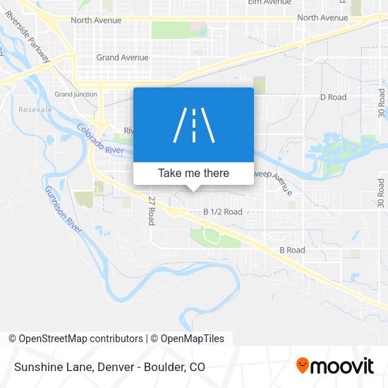 Sunshine Lane map