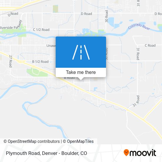 Plymouth Road map
