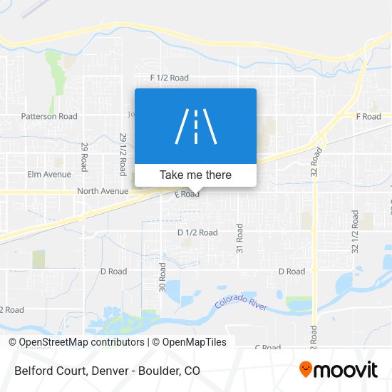 Belford Court map