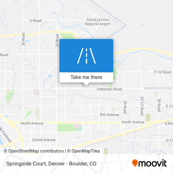 Springside Court map