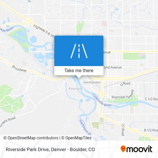 Riverside Park Drive map