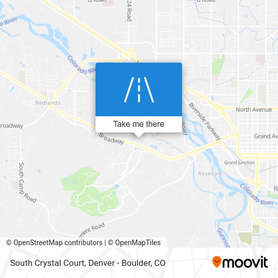 Mapa de South Crystal Court