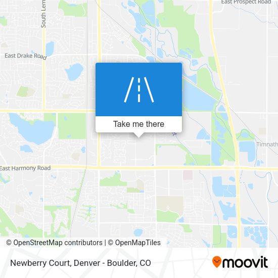 Newberry Court map