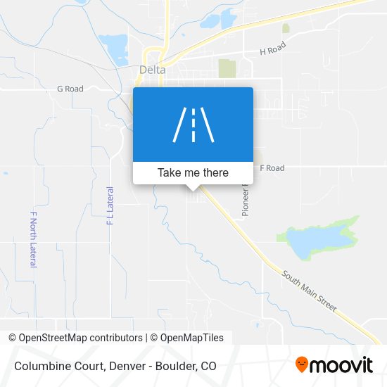 Columbine Court map