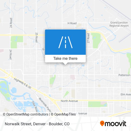 Mapa de Norwalk Street