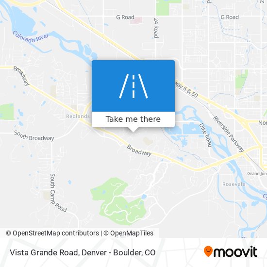 Mapa de Vista Grande Road