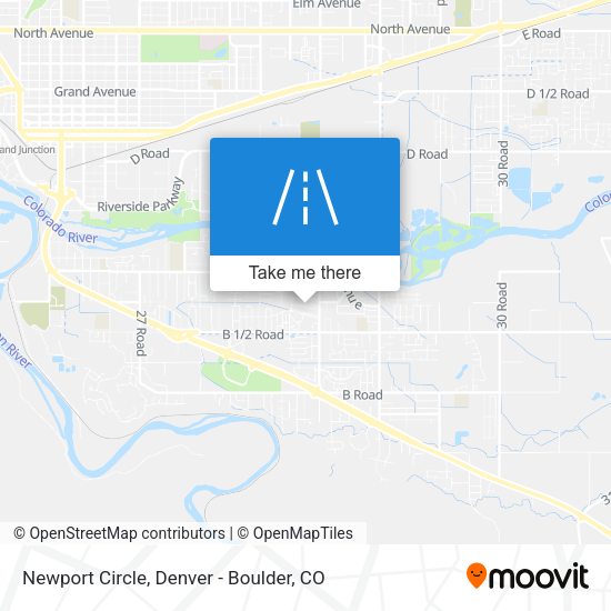 Mapa de Newport Circle