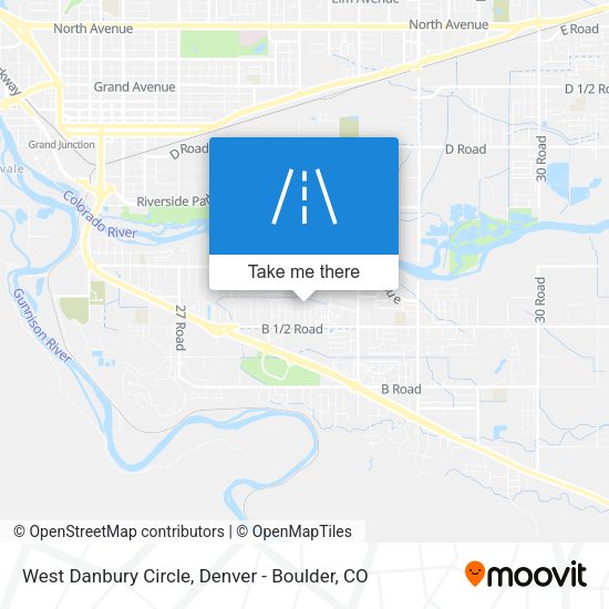 Mapa de West Danbury Circle