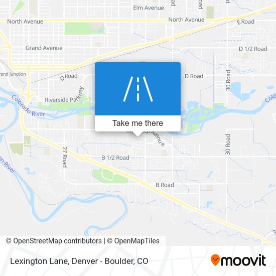 Lexington Lane map